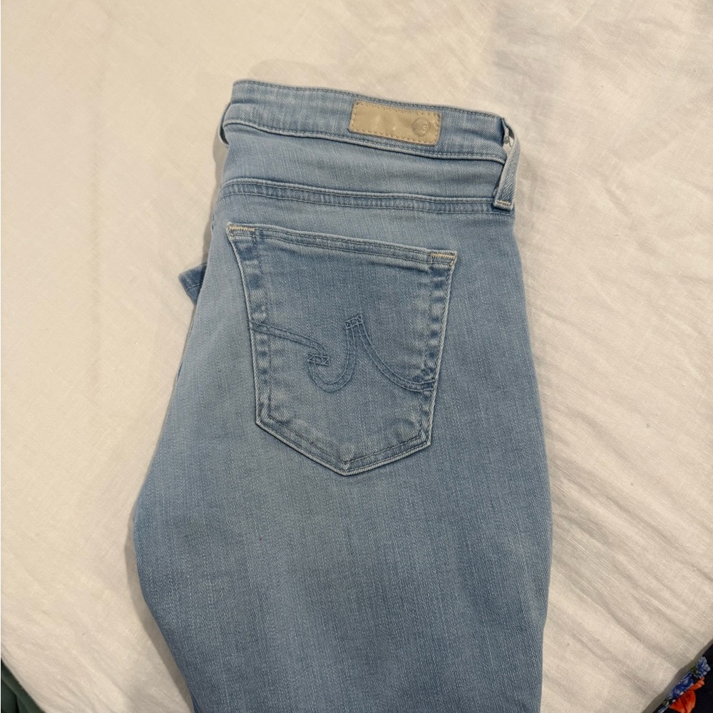 AG Adriano Goldschmied Light Blue Skinny Jeans